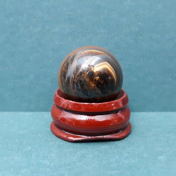 Crystal Energy Set 5 Small Healing Stone Spheres for Chakra & Meditation - Picture 10 of 13